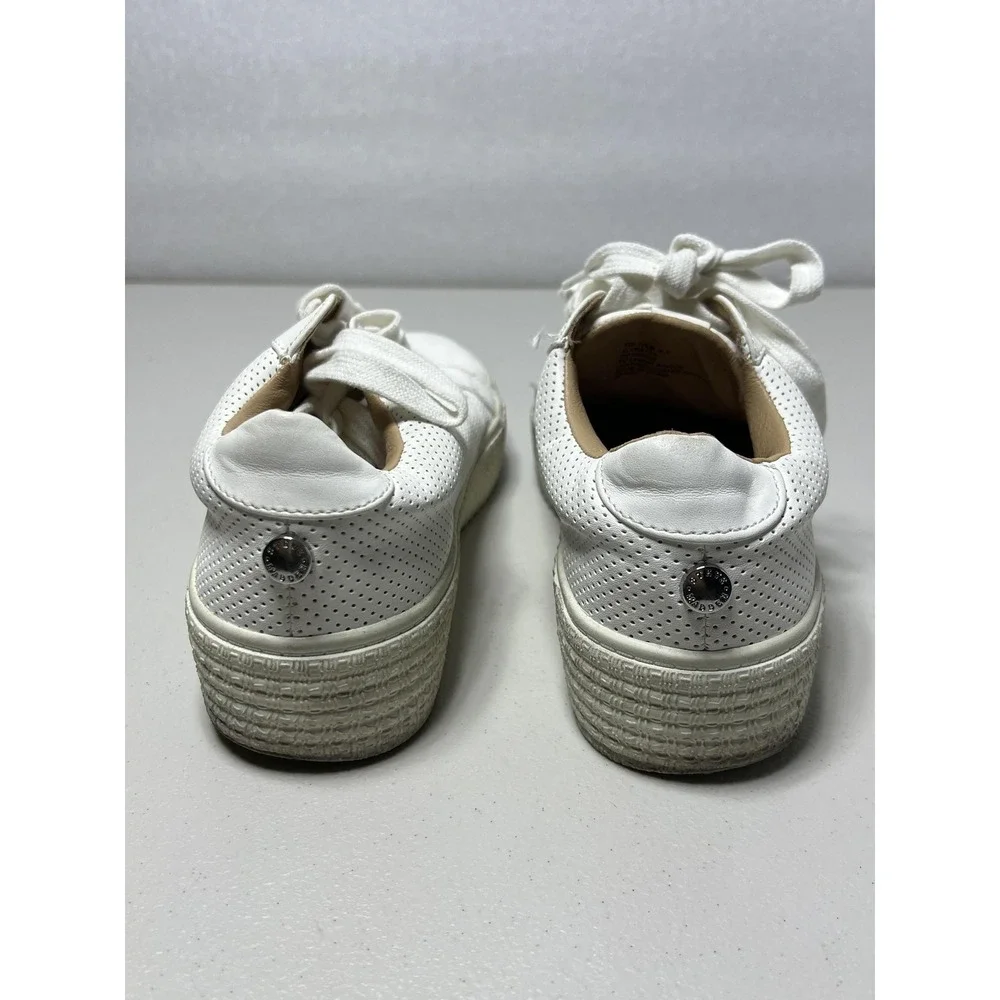 Steve Madden Toliver Shoes Womens Size‎ 6.5 White Platform Sneakers TLVR01S1